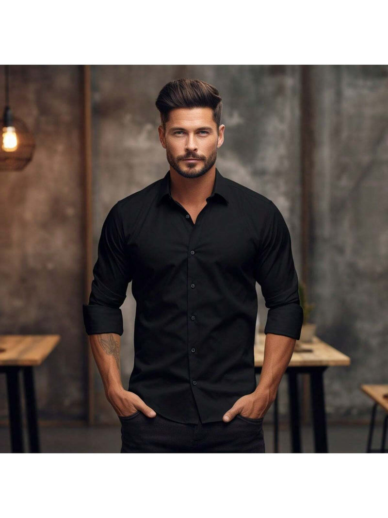 Camisa masculina Social slim Fit Luxo