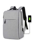 Mochila unissex Resistente à água para Notebook com Usb