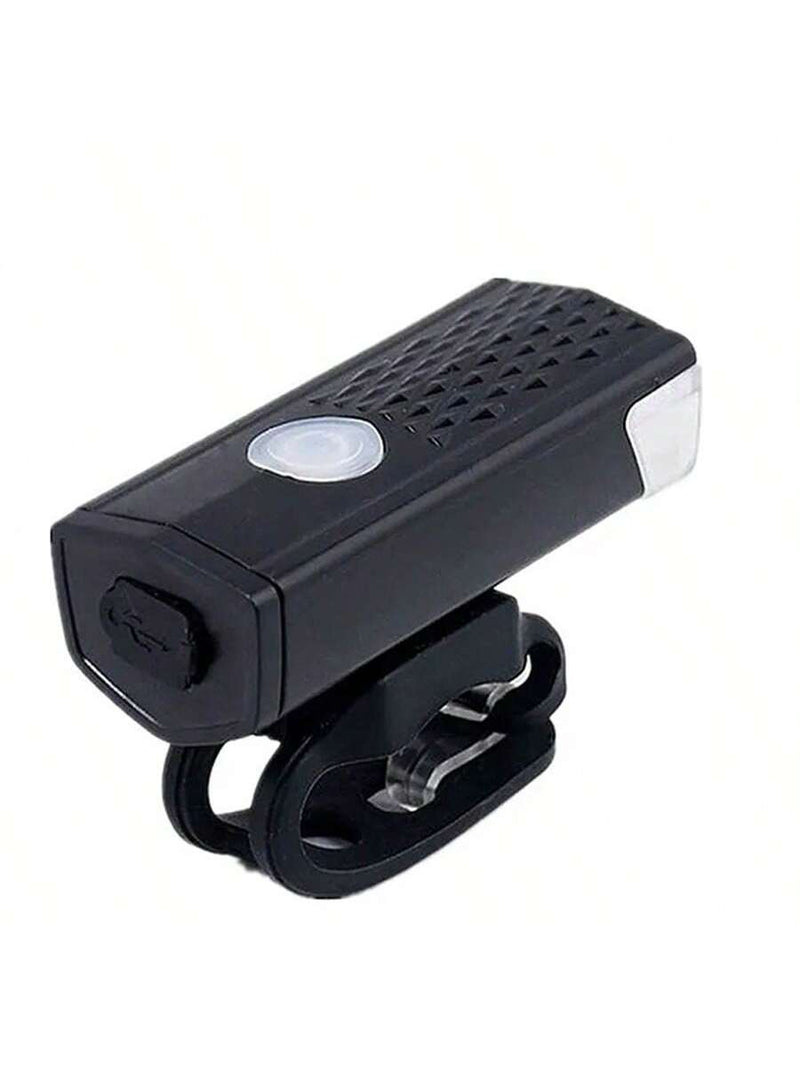 Kit Farol Bike Frontal + Pisca Traseiro Led Usb Recarregável RAL SHOP