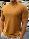 Camiseta masculina com elastano