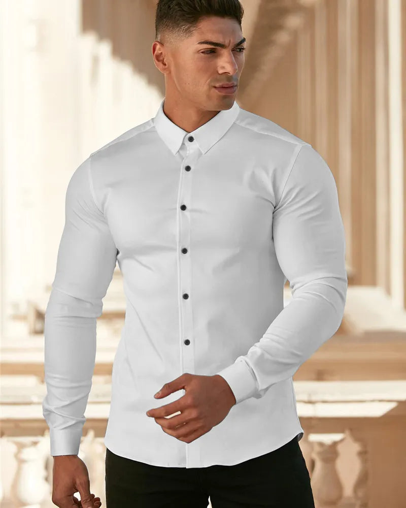 Camisa masculina slim Phoenix