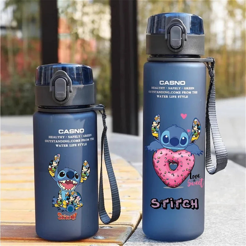 Garrafa  560ML Stitch Angel Cartoon Disney