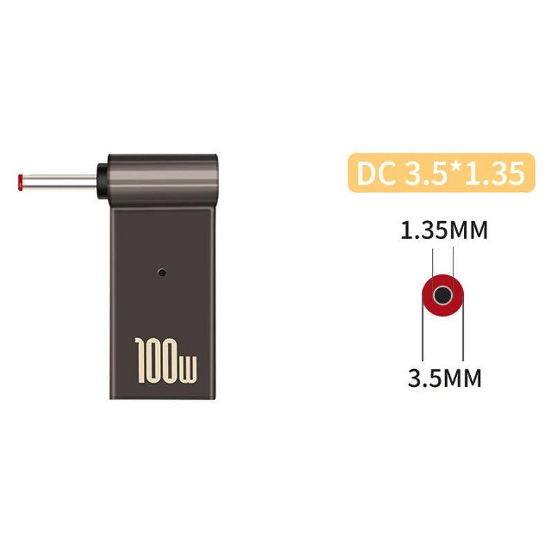 Adaptador para carregador de laptop/Notebook 100W 5A USB tipo C