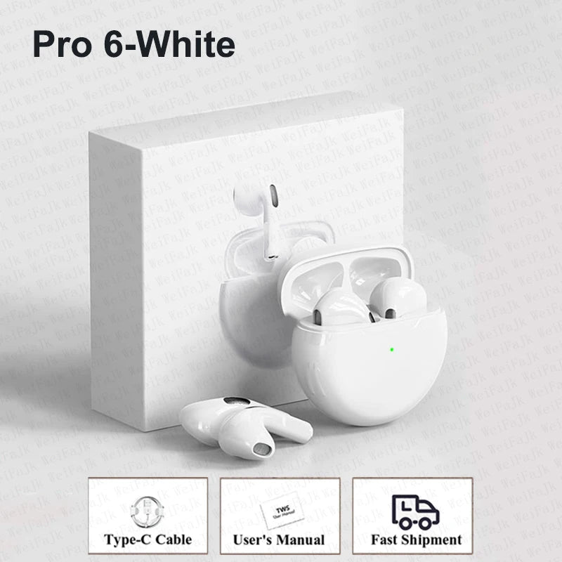 Apple Original Airpods Pro 6 TWS Max fones de ouvido