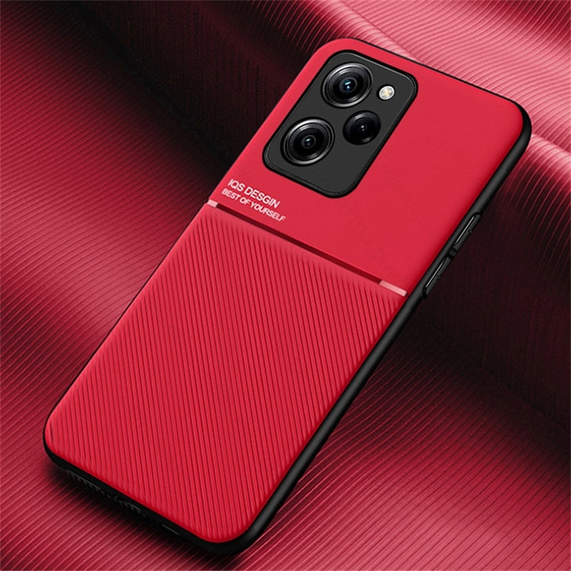 Capa de Silicone anti-choque magnética p/ Xiaomi Poco X5 Pro G5, Poco X5 G5, Poco X5 Speed G4