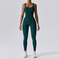 Macacão feminino fitness Bodysuit sem costura