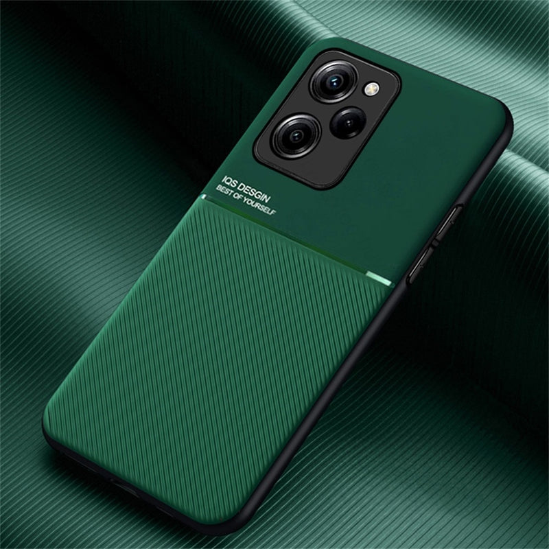 Capa de Silicone anti-choque magnética p/ Xiaomi Poco X5 Pro G5, Poco X5 G5, Poco X5 Speed G4