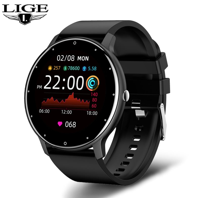 Smartwatch Android a prova d'água super inteligente LIGE AquaSmart