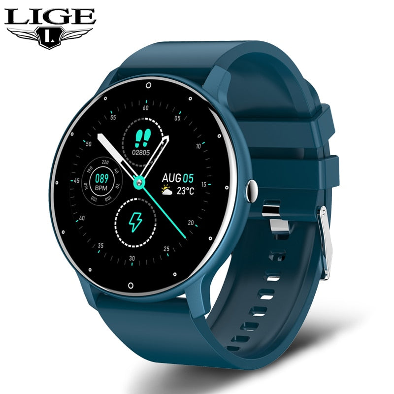 Smartwatch Android a prova d'água super inteligente LIGE AquaSmart