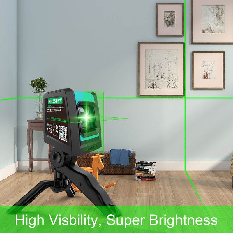 Nível de precisão a laser Mileseey