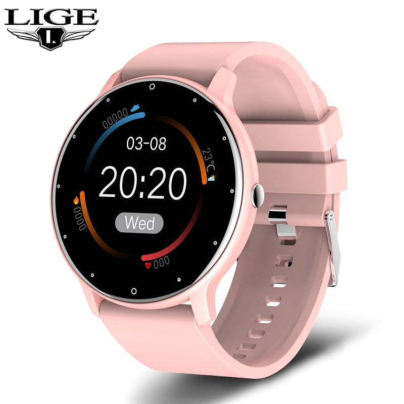 Smartwatch Android a prova d'água super inteligente LIGE AquaSmart