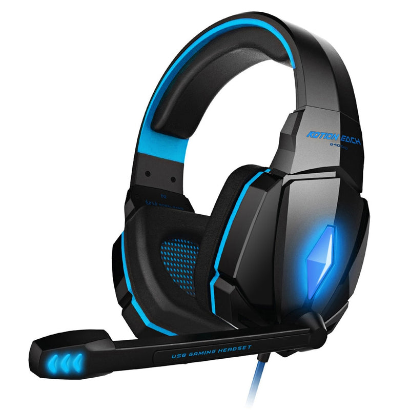 Fone Gamer ultra bass estéreo com fio, microfone. PS4, PS5, smarthphones e pc