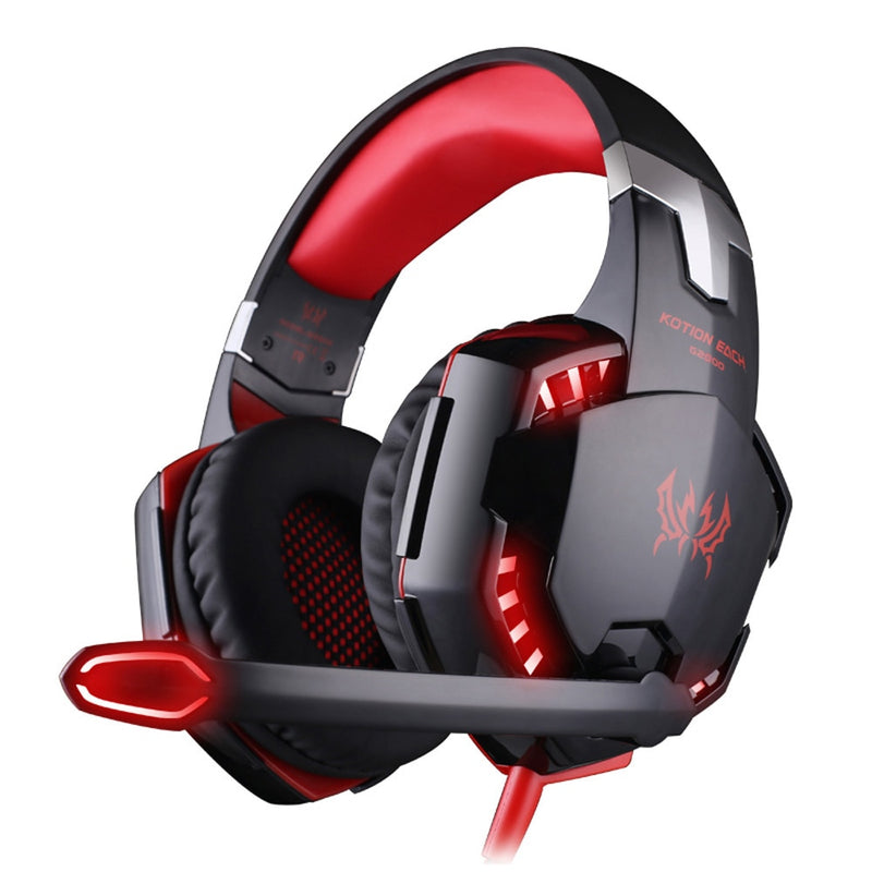 Fone Gamer ultra bass estéreo com fio, microfone. PS4, PS5, smarthphones e pc