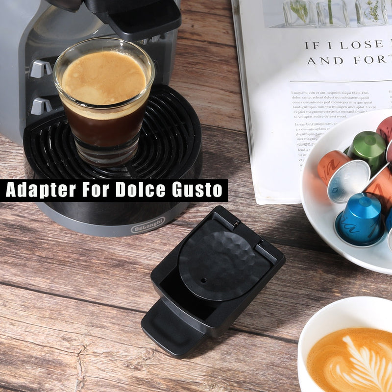 Adaptador de capsulas Nespresso para cafeteira Dolce Gusto