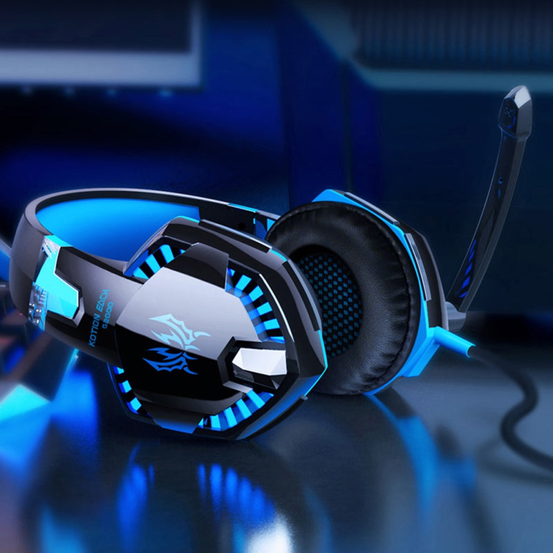 Fone Gamer ultra bass estéreo com fio, microfone. PS4, PS5, smarthphones e pc