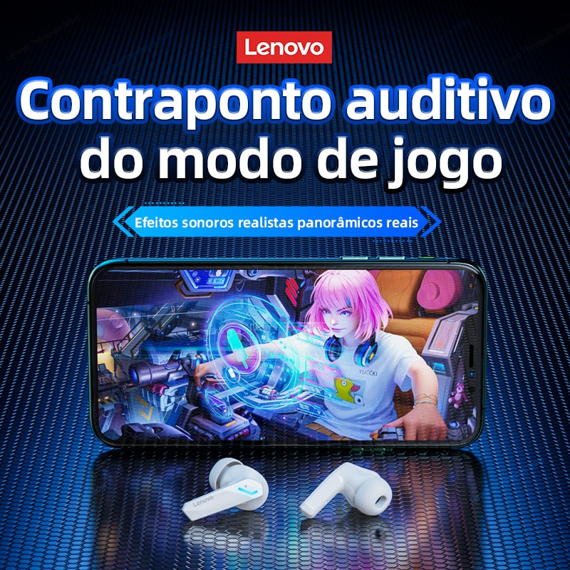 Fone de ouvido Lenovo GM2 Pro 5.3 Gamer