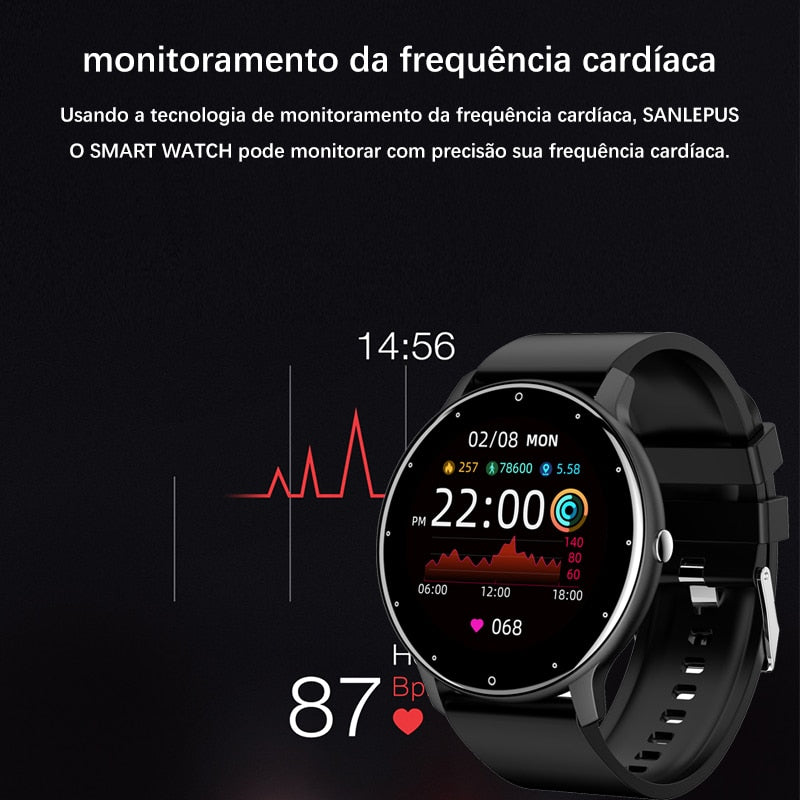 Smartwatch Android a prova d'água super inteligente LIGE AquaSmart