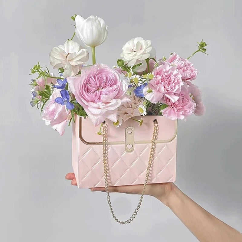 Bolsa Floral - Porta Flores Elegante
