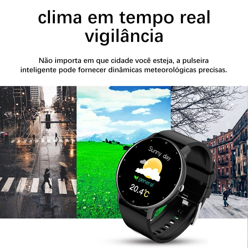 Smartwatch Android a prova d'água super inteligente LIGE AquaSmart