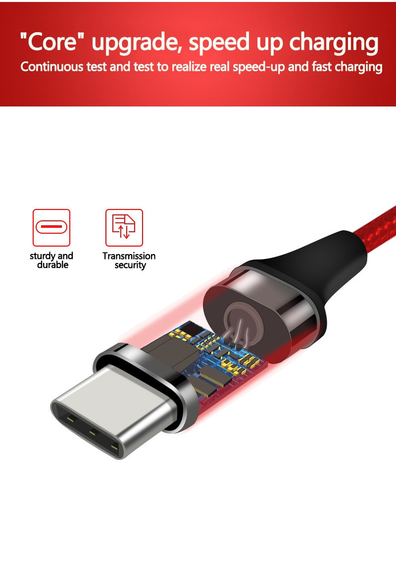 Cabo USB rápido Super flexível tipo C - AKN9000