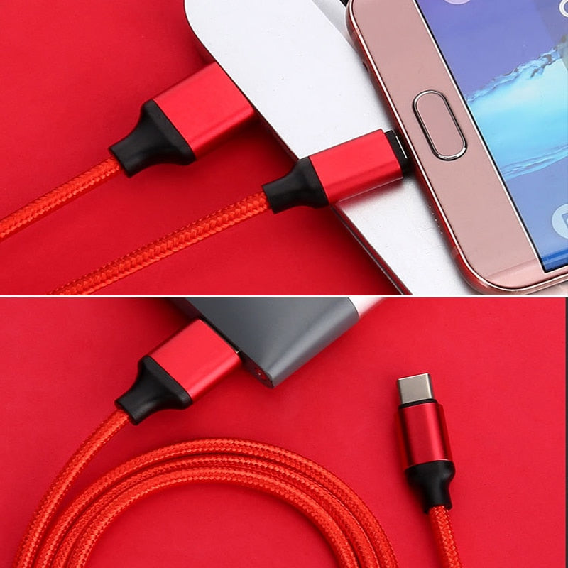 Cabo USB rápido Super flexível tipo C - AKN9000